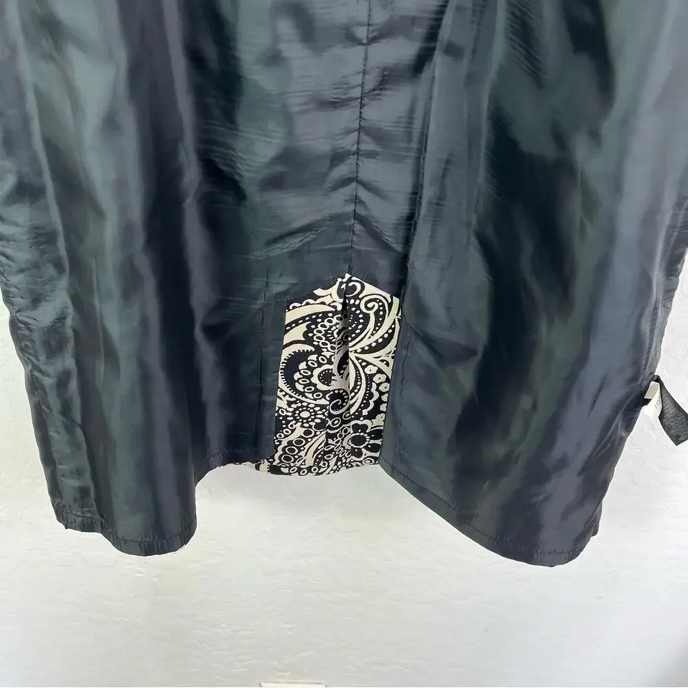 Tahari Arthur S.Levine Dress Womens 2 Geometric Sheath Sleeveless Floral Paisley